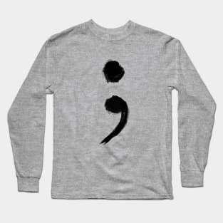 Semicolon Long Sleeve T-Shirt